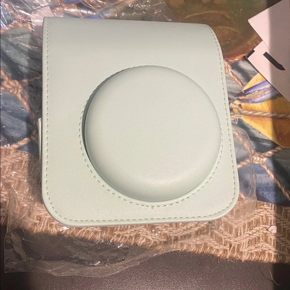 Mint Green INSTAX FUJI Camera Case NEW